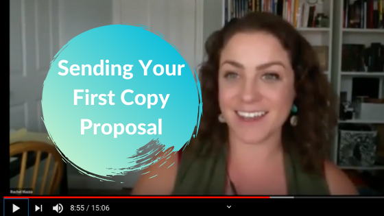 Sending Your First Proposal As A Freelance Copywriter
